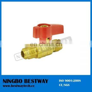 Brass 90 Degree Angle Type Gas Ball Valve photo-3