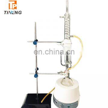 200ml 500ml 1000ml Laboratory Soxhlet extractor apparatus Including Heating mantle