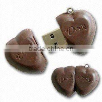 choclate usb flash disk 2gb 4gb 8gb