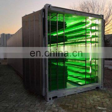 Factory Price Professional Automatic 1000kg/day Green Barley Grass Hydroponic Fodder Machine/hydroponic Fodder Container photo-5
