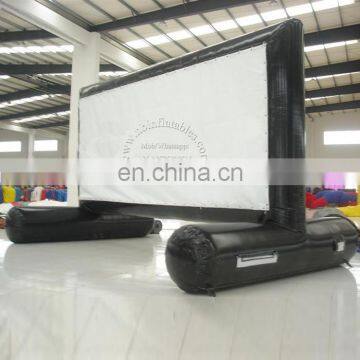 Outdoor advertising cinema rear projection inflatable movie projection screen