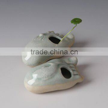Professional Garden Supplier Competitive Price Ceramic Turtle Flower Pot photo-5