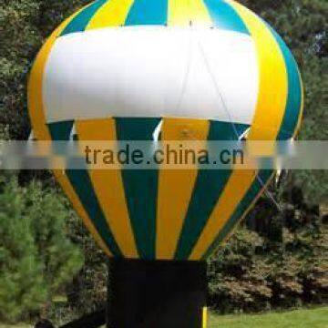 Custom digital printing giant ground inflatable advertising hot air balloon