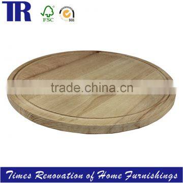 Solid Wood Cutting Board,Round Cutting board,Beech wood tray