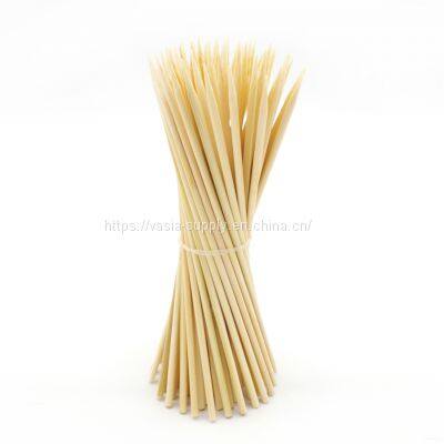 20cm 25cm 30cm 40cm Barbecue Sticks Custom Logo Food Bbq Bamboo skewer barbecue stick skewer