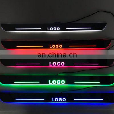 Led Door Sill Plate Strip for Audi A3 dynamic sequential style Welcome Light Pathway Accessories