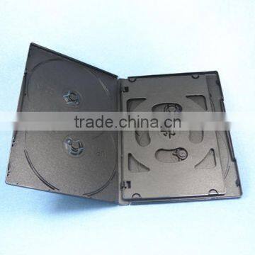 14mm White or Black Multi cd Dvd Case for 3/4/6 Dvds photo-2