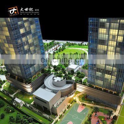 3D Real Estate Design Model Urban Planning Models