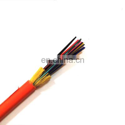 Optical Fiber Cable SM MM 6Core Tight Buffer 0.9mm Kevlar Strength Member distribution fiber cable