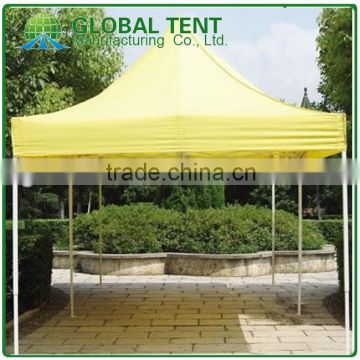 Steel Folding Marquee Tent Frame 3x3m ( 10ft X 10ft),30mm, with Yellow canopy & Valance(Unprinted)