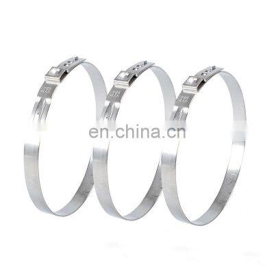 High Quality Stainless Steel Throat Hoops Clamp Hoops Grip Hoops Stainless Steel Clasp Hose Clamps All Kinds of Pipe Fittings photo-2