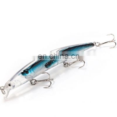 Top sales New design minnow lure 12cm/14g Top water hard artificial bait shoal of fish Minnow Fishing Lure