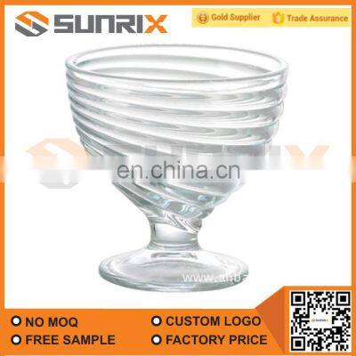 Hot Selling Fruit Transparent Glass Bowl Set With Stand photo-3