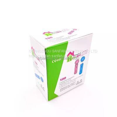 Custom Folding Paper Boxes for Blood Lancets photo-3