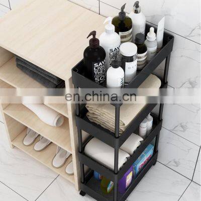 2022 Hot Sale 4 Tiers Bathroom Kitchen Living Room Organizer Storage Rack photo-5