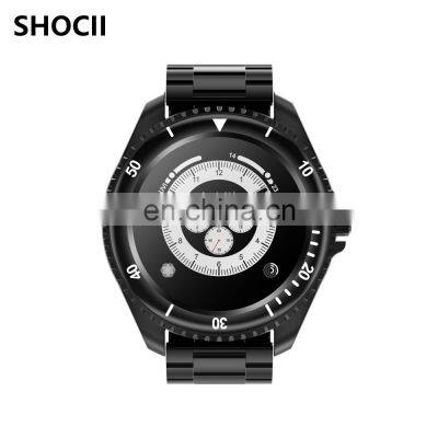 Newest Z27 Smart Watch 1.54 Inch Heart Rate Monitor Call Fitness Tracker Z27 Men Luxury Steel Belt and Leather Strap Smartwatch photo-4