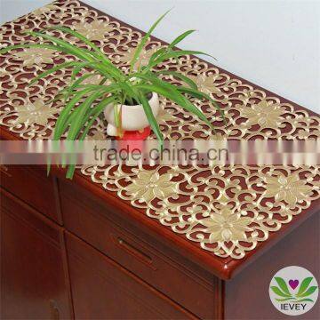 Cotton Table Cloth Damask Tablecloth Embroidery Cotton Tablecloth Eyelet Embroidery Tablecloth Luxurious Tablecloth photo-3