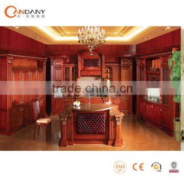 Hot Selling Classical Wooden Kitchen Cabinet with dish rack Design,china kitchen cabinet