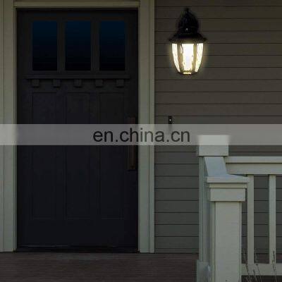 Hot Sale Vintage Antique Decorative External Light Dusk to Dawn Sensor Outdoor Garden Wall Lamp