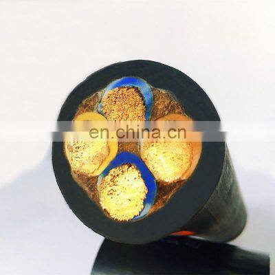 Flexible insulation rubber power cable low voltage copper rubber welding cable 16mm 25mm 35mm 50mm 95mm 120mm 150mm