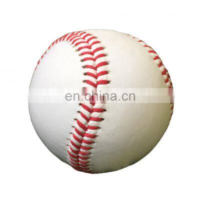 Professional Cowhide Real Leather 30% Wool filling cork Core Custom Hard Baseball ball