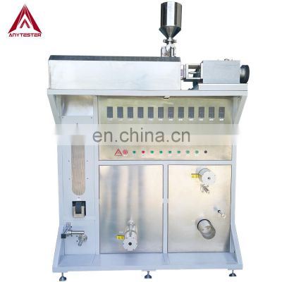 Single Screw Type Continuous Melt Spinning Machine