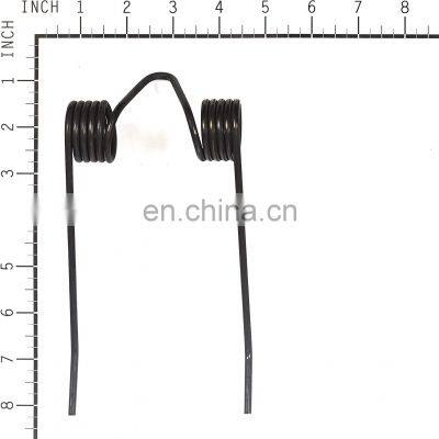 Steel Black Color Double Torsion Spring Tine Agricultural Machine Spring for Agricultural Machinery
