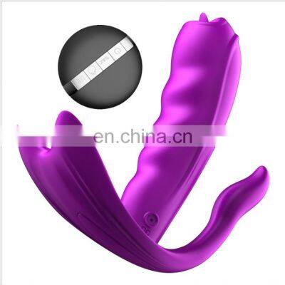 Erotic Remote Vibrator Heating for Vibrating Panties G Spot Clitoral Stimulator Vibrators for Women Licking Tongue Adult Sex Toy
