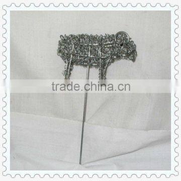Chrome Coated Beautiful Animal Ornamental Iron Crafts
