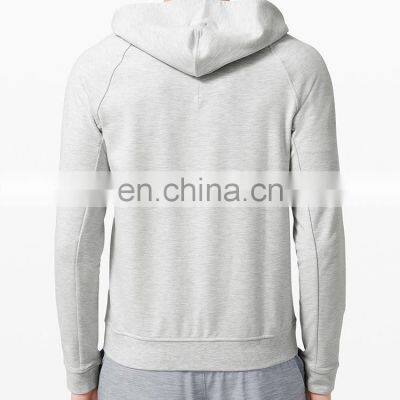 New Arrival Custom Own Logo Men's Jogging Sports Wear Zipper Jacket Workout Cotton Casual Hoodies Gym Fitness Training Clothes photo-3