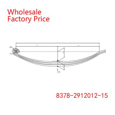 8378-2912012-15  887B(M) Leaf Spring Wholesale For TRAILER