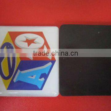 Business card epoxy paper fridge magnet With Custom Logo