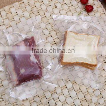 customized size and printing Transparent Food Vacuum Seal Bags Packaging For Food