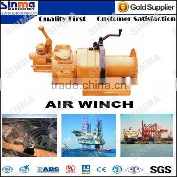 BIG DISCOUNT!!! Manual operated single drum type PNEUMATI WINCH for sale