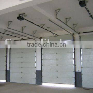 OKM electric sectional garage doors with CE certificate, garage rolling door