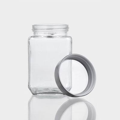 Glass Storage Jar With Lid, Universal for Kitchen/Home Use, Transparent & Practical, Super Hassle - Free for Fresh - Keeping and Storage photo-2