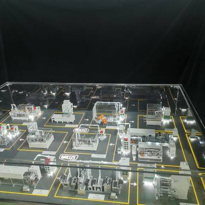 Lighting Sand Table Model Production Factory