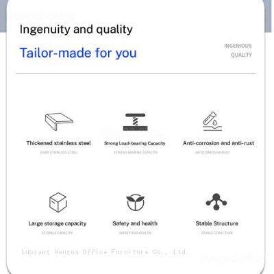 Boltless Stainless Steel Shelving for Phoenix Distribution Centers, High-Strength Metal Rack With Thickened & Bold Column, KD Structure photo-5