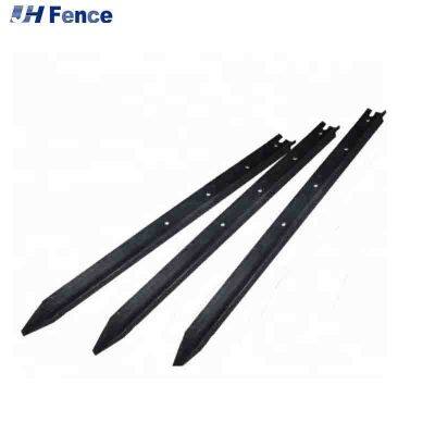 Waterproof Green Studded Farm Fence Post With T Type 1.25 Lb 7FT Cattle Fence Post Metal T-post for Fence photo-2