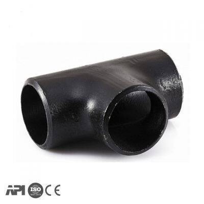 Butt Weld Carbon Steel CS Pipe Tee A234 WPB ASME B16.9