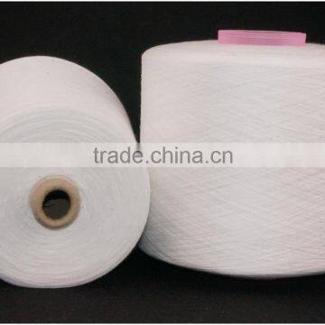 Raw white 100% spun polyester sewing thread