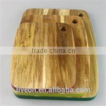 2014 LIVEON 3pcs Square Wood Cutting Board