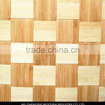 china high quality keruing woven natural bamboo wood veneer for decorative wall longboard and skateboards