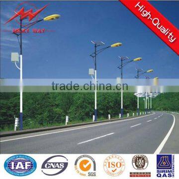 8m high efficiency solar lamps posts