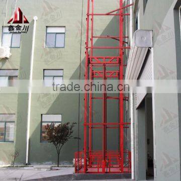 SJD Series Economic Guide Rail Chain Electric Lift Table
