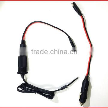 NEW Male to Female Gender Cigarette plug with 18AWG 2C Cable OF Cable Assembly