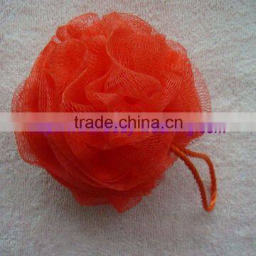 orange mesh sponge
