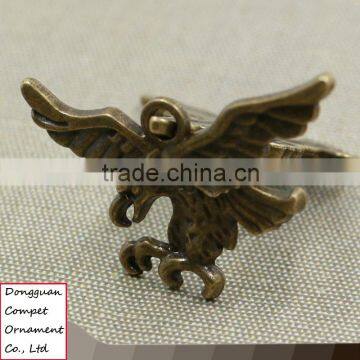 Manual Jewelry Green Bronze Zinc Alloy Diy Eagle Pendant photo-4
