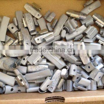 Zinc Wheel Weights For Steel Rims Weight Car Tyre Balance