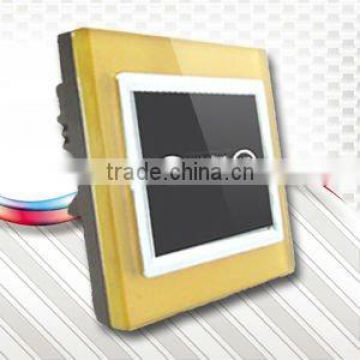 Brushed Metal Touch Screen Wall Switch